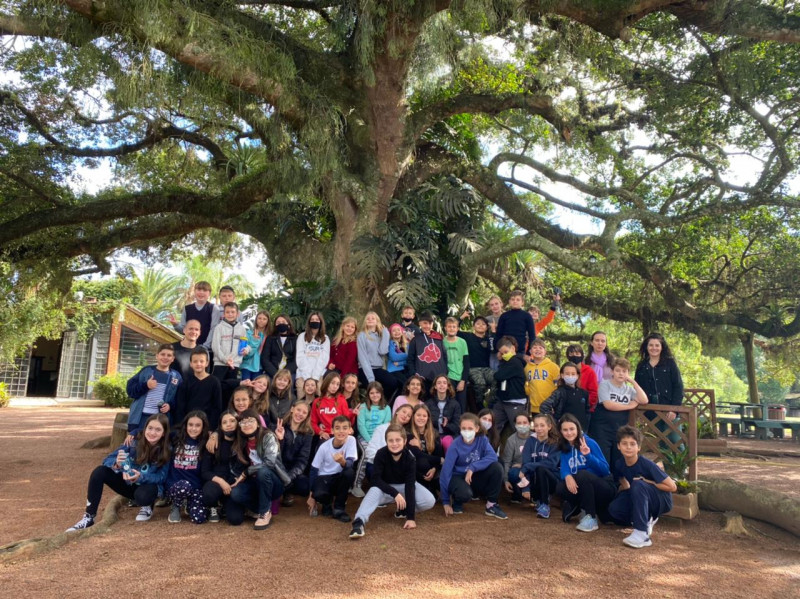 6º ano realiza passeio de estudos na Quinta da Estância em Viamão