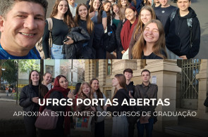 Estudantes do Ensino Médio conhecem cursos da UFRGS em visita ao Portas Abertas