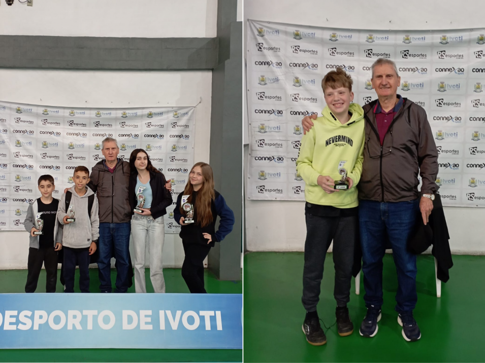Estudantes do Instituto Ivoti se destacam no Torneio Municipal de Xadrez