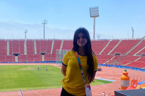 Aluna do Instituto Ivoti/Equipe Municipal de Atletismo, participa dos Jogos Sul-Americanos Escolares 2023