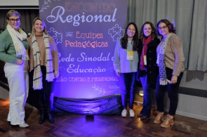 Coordenadoras do Instituto Ivoti participam de Encontro Regional da Rede Sinodal