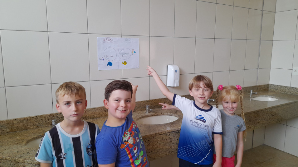 Estudo sobre a água conscientiza alunos do 2º ano B