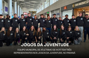 Equipe municipal de atletismo de Ivoti tem representantes nos Jogos da Juventude, no Paraná