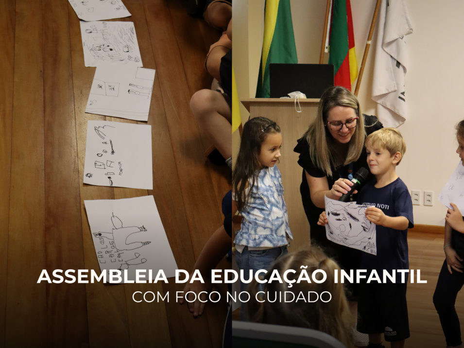 Assembleia da Educação Infantil promove reflexões sobre o cuidado