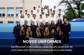 Em parceria com o Grupo Dass, equipe Municipal de Atletismo/Instituto Ivoti estreia novos uniformes na 60ª ONASE