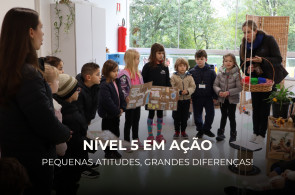 Projeto do Nível 5 promove conscientização ambiental entre estudantes