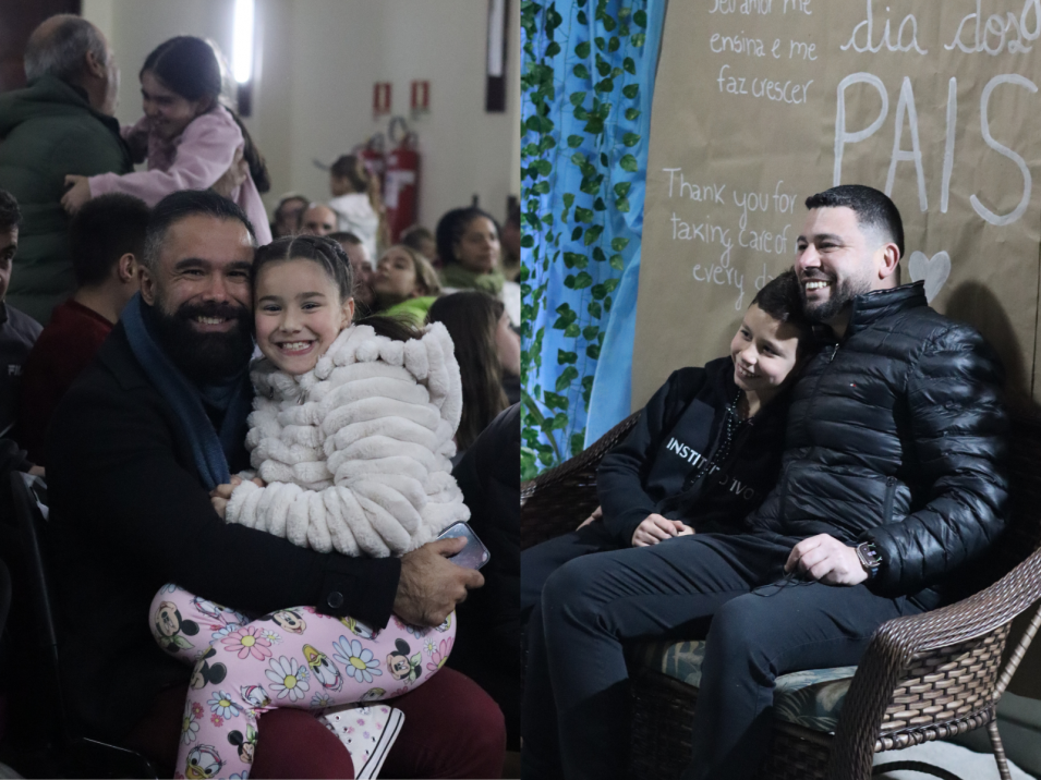 Carinho, conexão e integração marcam as celebrações do Dia dos Pais