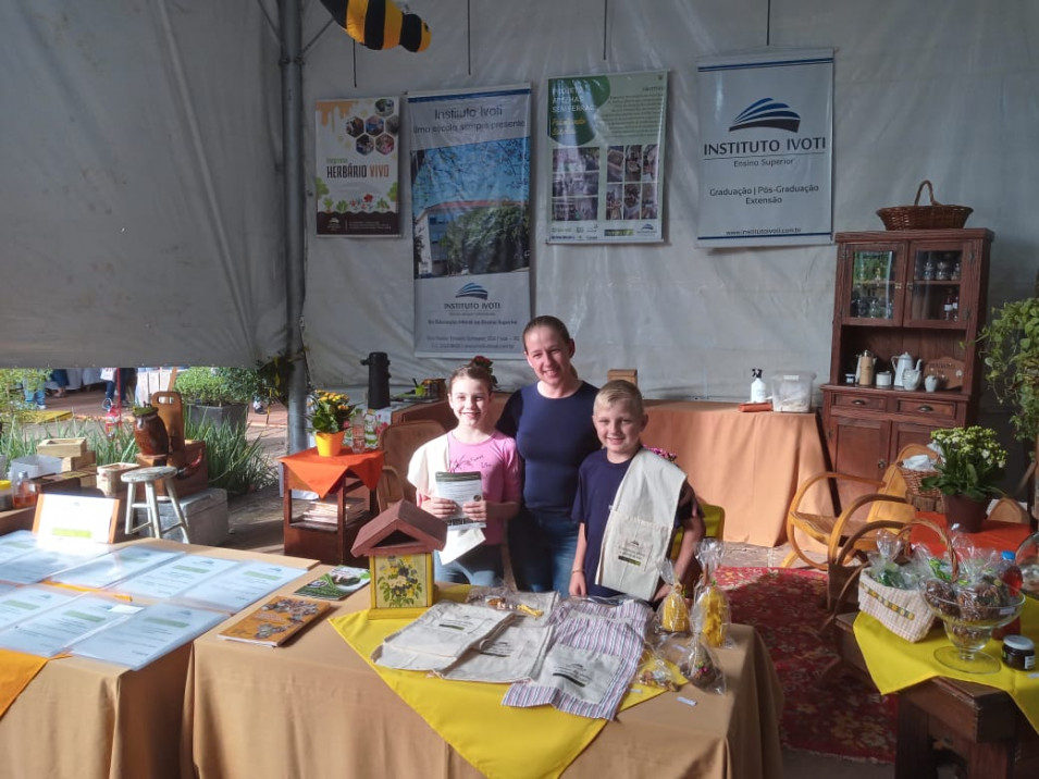 Instituto Ivoti estava novamente presente na Feira do Mel, Rosca e Nata de Ivoti