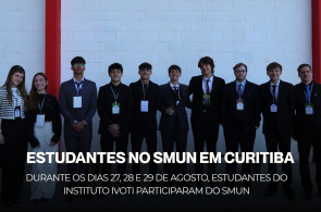 Estudantes do Instituto Ivoti participam de simulação da ONU em Curitiba
