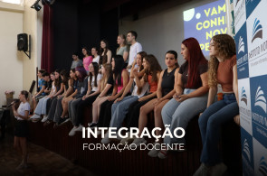 Momento de integração fortalece vínculos entre turmas da Formação Docente