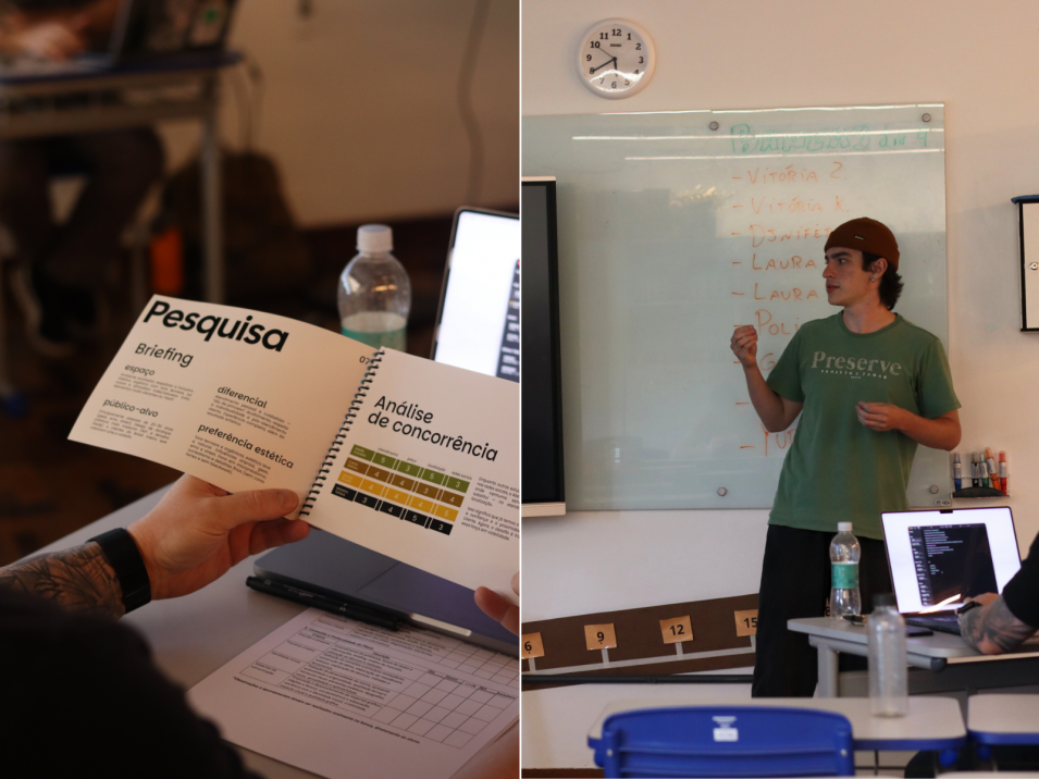 Criatividade e profissionalismo marcam as bancas finais do curso Técnico em Design Gráfico