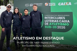 Atletas de Ivoti representaram o município no Campeonato Brasileiro de Atletismo