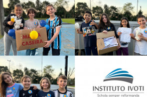 Turma do 5º ano B cria protótipo para proteger ovos de uma queda livre