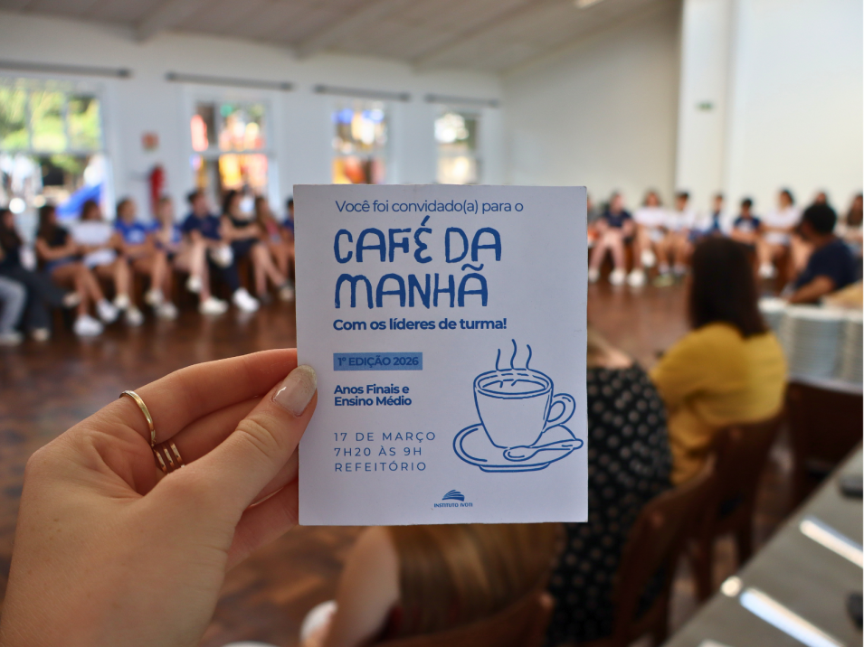 Café da Manhã com os Líderes de turma tem sua primeira edição de 2026