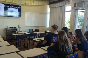 Estudantes participam de evento sobre Curso Superior na Universidade de Marburg