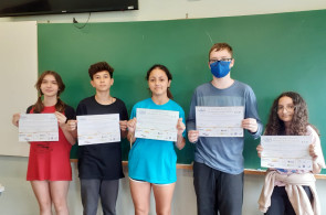 Estudante do Ensino Fundamental do Instituto Ivoti recebe medalha de prata da OBA