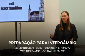 Acadêmicos do IFPLA participam de preparação para intercâmbio na Alemanha em 2027