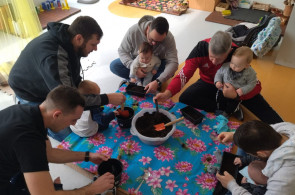 Crianças da Educação Infantil realizam homenagens para o Dia dos Pais