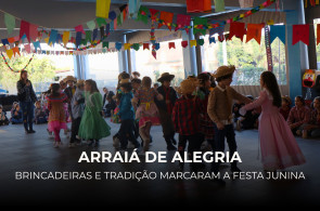 Música, brincadeiras e diversão na Festa Junina dos Anos Iniciais