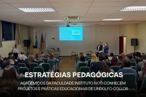 Acadêmicos da Faculdade Instituto Ivoti conhecem projetos e práticas de gestão educacional de Lindolfo Collor