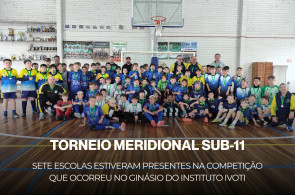 Instituto Ivoti sedia Torneio Meridional Sub-11 de Futsal com a presença de sete escolas