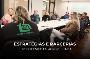 Encontro fortalece parcerias e estratégias para o curso Técnico em Agropecuária