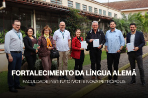 Faculdade Instituto Ivoti projetam parceria para ampliar o ensino da língua alemã em Nova Petrópolis