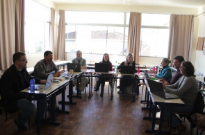 Equipe Diretiva tem reunião de planejamento durante o recesso escolar