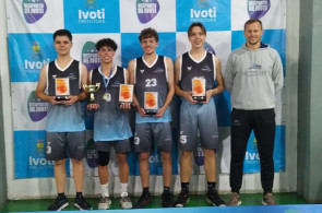 Instituto Ivoti participa de Torneio Municipal de Basquete de trios com cinco equipes