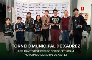 Estudantes do Instituto Ivoti se destacam no Torneio Municipal de Xadrez