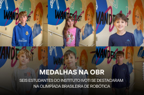 Estudantes do Instituto Ivoti conquistam medalhas na Olimpíada Brasileira de Robótica