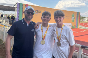 Estudantes do Instituto Ivoti, integrantes da equipe municipal de atletismo, conquistam ouro e prata nos Jogos Escolares Brasileiros