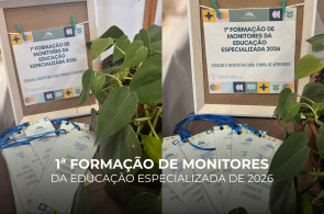 Formação promove troca de experiências entre monitores da Educação Especializada