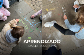 Alunos do 2º ano iniciam aprendizado da letra cursiva