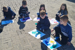 Turmas da Educação Infantil aproveitam atividades diferentes na Colônia de Férias