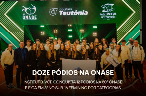 Instituto Ivoti conquista 14 medalhas na 60ª ONASE e fica em 3º no Sub-16 Feminino por categorias