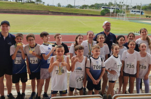 Equipe Municipal de Atletismo conquista o primeiro lugar no Sub12 e o segundo lugar no Sub10 no Campeonato Estadual