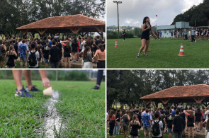 Turmas do 1º Ano do Ensino Médio Participam de Atividade de Integração na Sociedade Harmonia