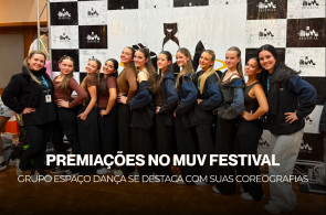 Grupo Espaço Dança Instituto Ivoti conquista premiações no Muv Festival