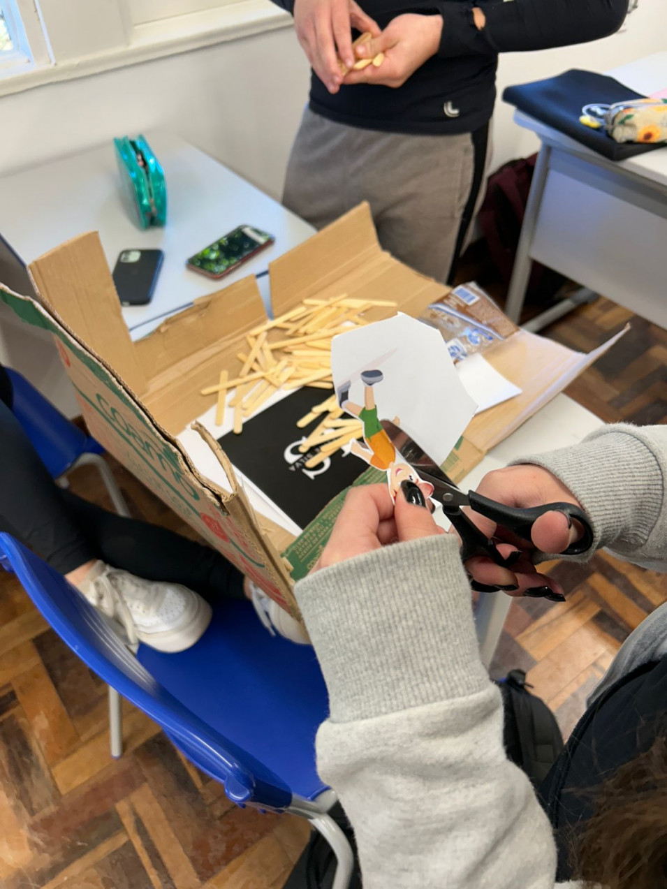 Estudantes do Instituto Ivoti criam maquetes representando os Jogos Germânicos