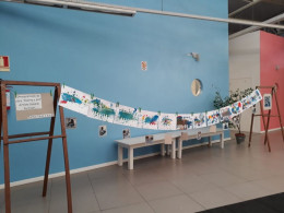 Turma do Nível 1 desenvolve projeto todos de mãos dadas pela paz