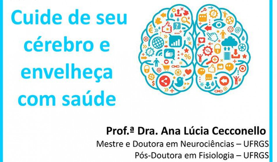 Palestra: cuide do seu cérebro e envelheça com saúde