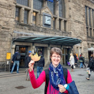 Através do Alemão a prof. Marta realizou o sonho de conhecer a Alemanha