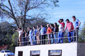 Simulação de incêndio com evacuação total no Instituto Ivoti