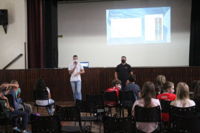 Turmas de 6ºs anos tem palestra sobre a Água de Ivoti