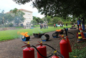 Treinamento da Brigada de Incêndio ocorreu na segunda-feira
