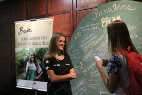 Bruna retornou do Marrocos onde competiu no Gymnasiade