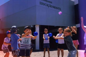 Crianças da Educação Infantil iniciam atividades da Colônia de Férias