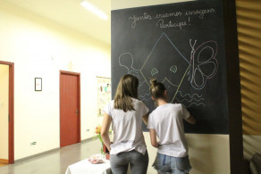 Acadêmicos são recebidos para o 1º semestre do ano