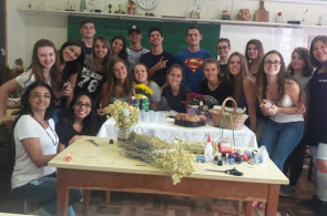 Turma de estágio participa de Oficina de Páscoa
